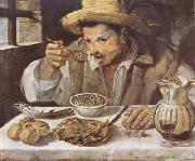 Annibale Carracci The Beaneater (mk08) USA oil painting artist
